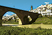 Imagen de la actuación 'Restauración estructural y mejora del Puente de la CN-420 sobre el rio Guadalquivir, en Montoro'