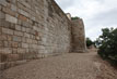 Imagen de la actuación 'Restauración de los tramos 6/7 y torres 7/8 del lienzo occidental de la Muralla de Coria'