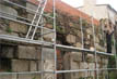 Imagen de la actuación 'Restauración de los tramos 6/7 y torres 7/8 del lienzo occidental de la Muralla de Coria'