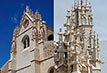Imagen de la actuación 'Restauración de bóvedas de naves y capillas y cuerpo central de la fachada occidental de la catedral de Palencia'