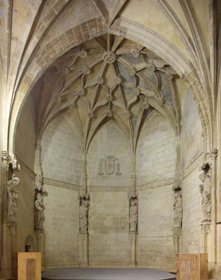 Imagen de la actuación 'Restauración de las policromías del Pórtico de la Catedral de Santa María, I Actuación'