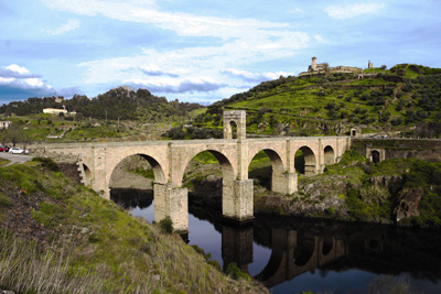 Imagen de la actuación 'Restauración del Puente Romano de Alcántara'