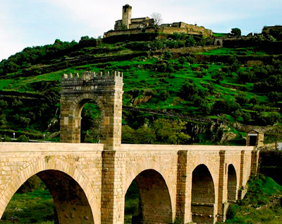 Imagen de la actuación 'Restauración del Puente Romano de Alcántara'