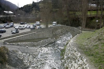 Imagen de la actuación 'Recuperación del puente sobre el río Bolatica'