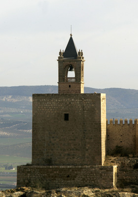 Imagen de la actuación 'Restauración de la Torre del Homenaje del Castillo de Antequera'