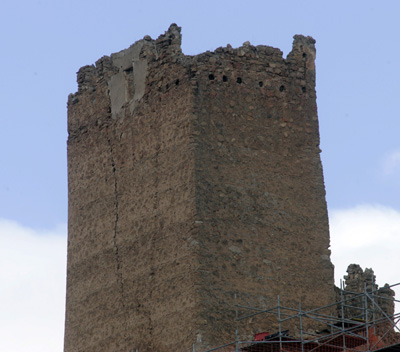 Imagen de la actuación 'Restauración del Castillo de Arándiga'