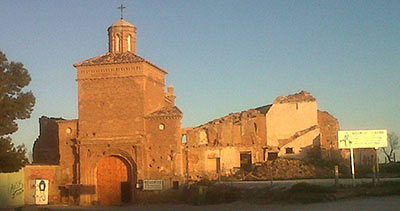 Imagen de la actuación 'Restauración del Arco de la Villa, en el pueblo viejo de Belchite'