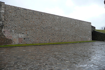 Imagen de la actuación 'Reparación de dos Muros de Contención de la Ciudadela de Jaca'