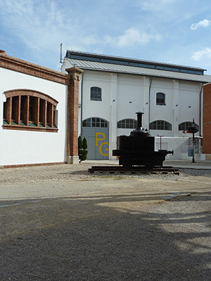 Imagen de la actuación 'Rehabilitación de una nave del museo del Ferrocarril de Vilanova y la Geltru'
