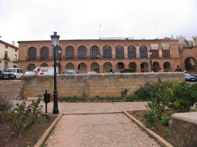 Imagen de la actuación 'Restauración del Conjunto Histórico de la Plaza Mayor de Alcaraz'