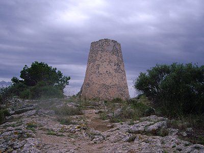 Imagen de la actuación 'Restauración de la Torre Nova des Cap Vermell'