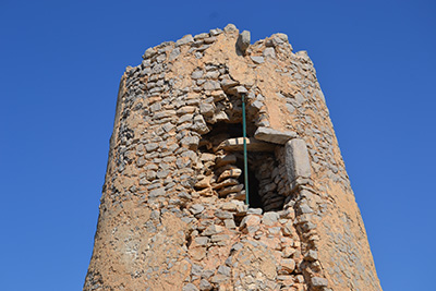 Imagen de la actuación 'Restauración de la Torre Nova des Cap Vermell'