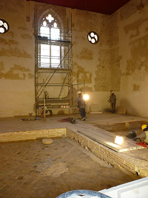 Imagen de la actuación 'Rehabilitación del Antiguo Convento de El Carmen para Sede Museística, Restauración del dormitorio, aula capitular y refectorio'