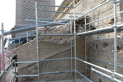 Imagen de la actuación 'Restauración exterior de la Iglesia Parroquial de Santa María Magdalena, Fase II'