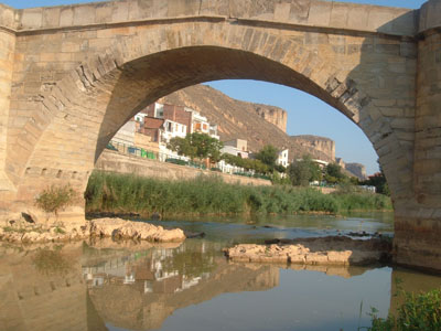 Imagen de la actuación 'Restauración y Mejora del Puente sobre el río Alcanadre de Ballobar'