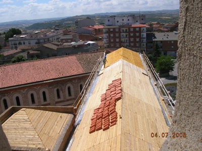 Imagen de la actuación 'Rehabilitación de las cubiertas del edificio de la Antigua Harinera'