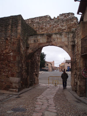 Imagen de la actuación 'Restauración de Arco Puerta de Entrada en Ayllón'