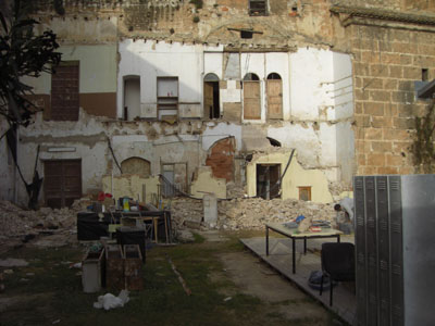 Imagen de la actuación 'Rehabilitación del Castillo Palacio de los Milán y Aragón de Albaida (Cuerpo Central)'