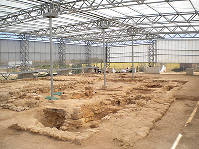 Imagen de la actuación 'Cubrimiento del Yacimiento Arqueológico 