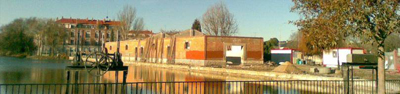 Imagen de la actuación 'Rehabilitación y adecuación del edificio de la Dársena del Canal de Castilla y Urbanización del entorno'