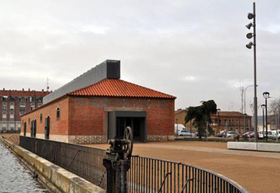 Imagen de la actuación 'Rehabilitación y adecuación del edificio de la Dársena del Canal de Castilla y Urbanización del entorno'