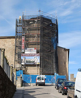 Imagen de la actuación 'Rehabilitación de la Torre del Palacio Ducal de Béjar'