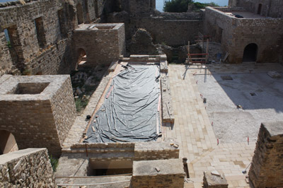 Imagen de la actuación 'Consolidación y Restauración del Castillo de Sabiote, Fase II'