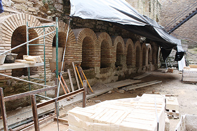 Imagen de la actuación 'Consolidación y Restauración del Castillo de Sabiote, Fase II'