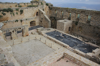 Imagen de la actuación 'Consolidación y Restauración del Castillo de Sabiote, Fase II'