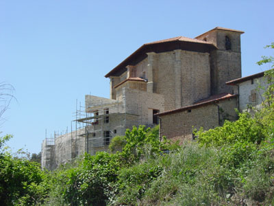 Imagen de la actuación 'Restauración Integral de la Antigua Iglesia de San Esteban y su entorno en Quintanilla de la Ribera'