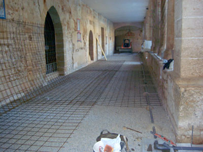 Imagen de la actuación 'Restauración y Consolidación del Claustro del Monasterio de la Real'
