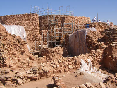 Imagen de la actuación 'Consolidación Arquitectónica y Puesta en Valor del Yacimiento Arqueológico de la Motilla del Azuer, Fase II'