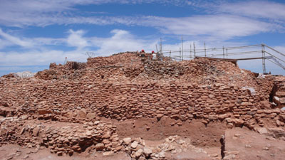 Imagen de la actuación 'Consolidación Arquitectónica y Puesta en Valor del Yacimiento Arqueológico de la Motilla del Azuer, Fase II'