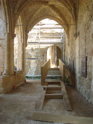 Imagen de la actuación 'Restauración de la Colegiata de Sant Pere de Àger, Fase II'