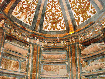 Imagen de la actuación 'Restauración de la Cripta del Panteón Ducal del Monasterio de San Francisco, Fase I'
