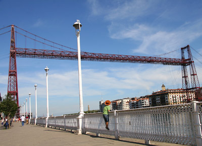 Imagen de la actuación 'Conservación, restauración, rehabilitación y consolidación del Puente de Vizcaya sito en Portugalete y Getxo'