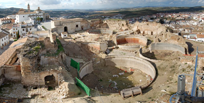 Imagen de la actuación 'Rehabilitación del Castillo de Baena, Fase I: para Actuaciones de Consolidación'