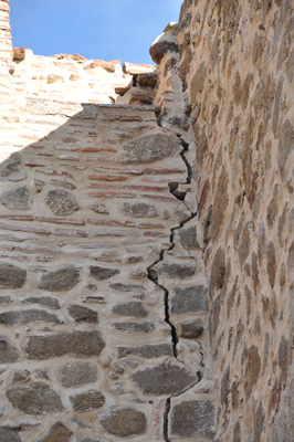 Imagen de la actuación 'Consolidación de la Torre 34 de la Muralla de Talavera de la Reina'