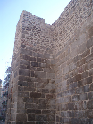 Imagen de la actuación 'Consolidación de la Torre 34 de la Muralla de Talavera de la Reina'
