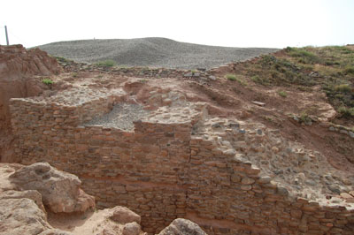 Imagen de la actuación 'Consolidación de la Muralla Celtibérica del Cerro de San Miguel'