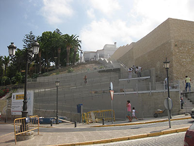 Imagen de la actuación 'Rehabilitación de la Muralla de la Fuente Salada y su entorno'