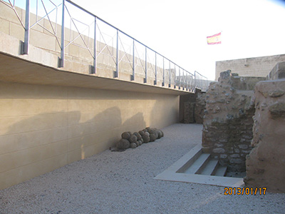 Imagen de la actuación 'Restauración y Consolidación de la Muralla de la Mota, Fase II, Gaván'
