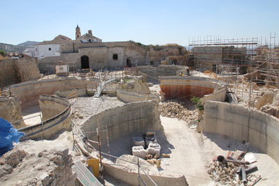 Imagen de la actuación 'Intervención en el Castillo de Baena, Fase II'