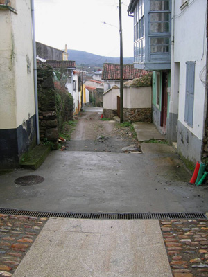 Imagen de la actuación 'Urbanización y supresión de barreras arquitectónicas en las calles Pescaderías y Zapaterías de Monforte de Lemos'