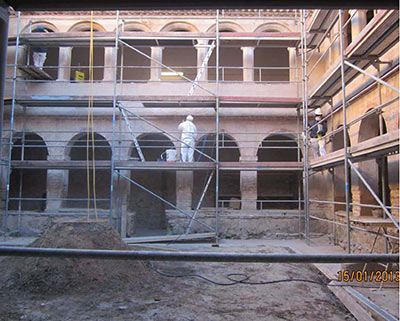 Imagen de la actuación 'Rehabilitación del antiguo Convento de Santa Ana, Fase II'