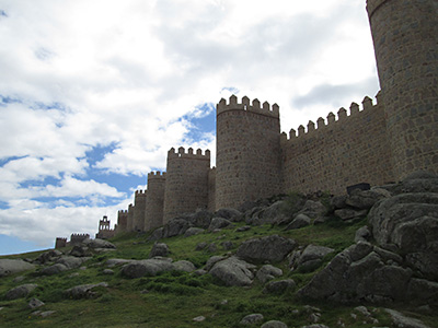 Imagen de la actuación 'Consolidación y Restauración de la Muralla de Ávila, Cubos del 17 al 40 y Lienzos entre los Cubos 16 al 27 y del 30 al 41'