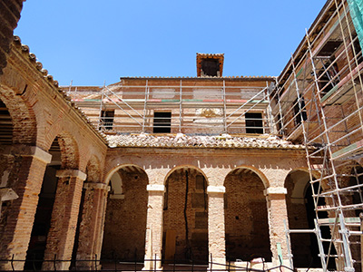 Imagen de la actuación 'Restauración del Área del Claustro Menor del Monasterio Cisterciense de San Bernardo'