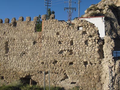 Imagen de la actuación 'Restauración de la Muralla de Lorca (entre el Porche de San Antonio y la Torre de Rojano), Fase I'