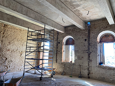 Imagen de la actuación 'Rehabilitación y acondicionamiento del antiguo edificio de viviendas anexo al Faro de Tarifa'