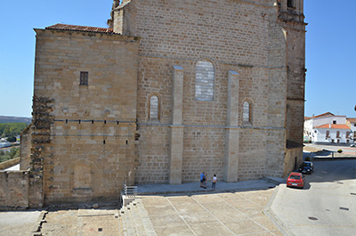 Imagen de la actuación 'Consolidación estructural y restauración de la catedral de Coria, 1ª fase'